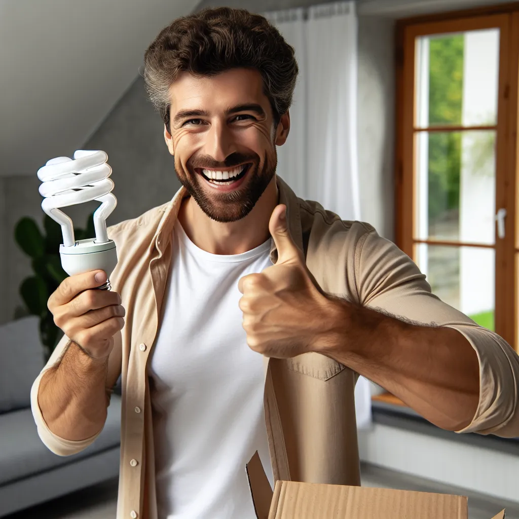 CFL Happy guy smiling