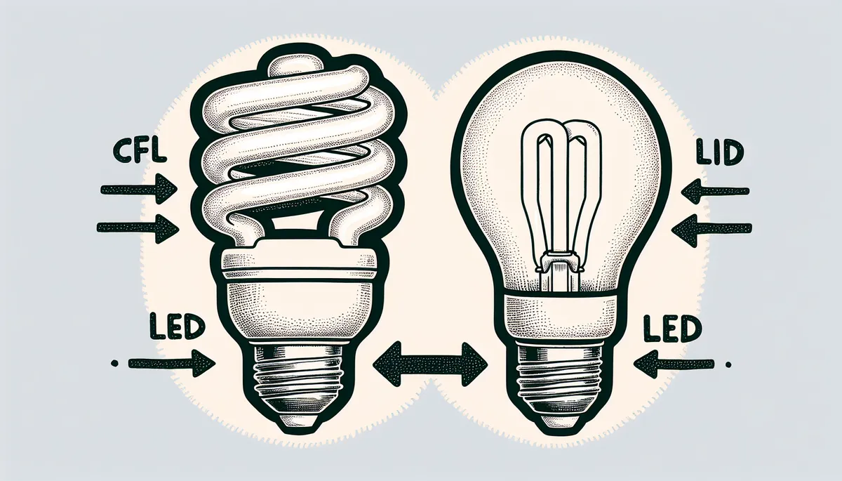 CFL vs LED CFL vs LED