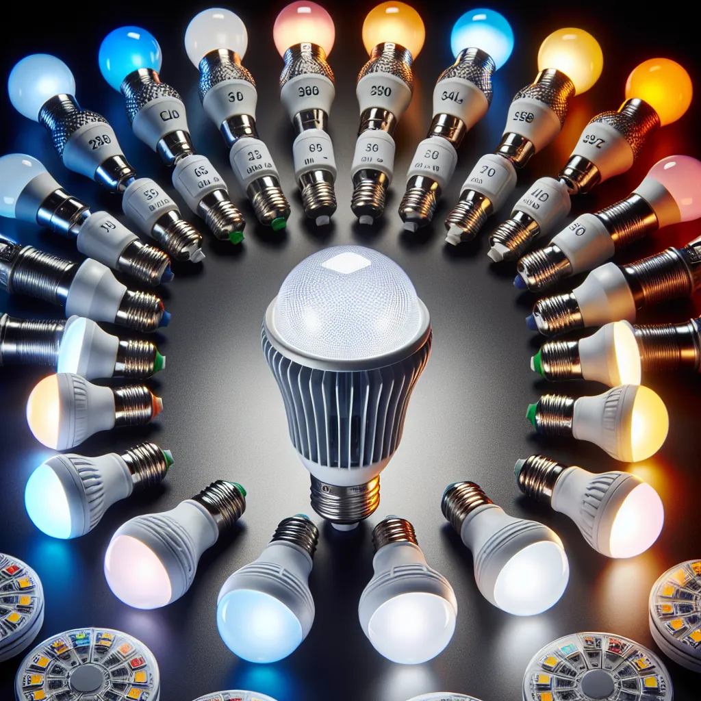 Different LB types and colors Different LB types and colors